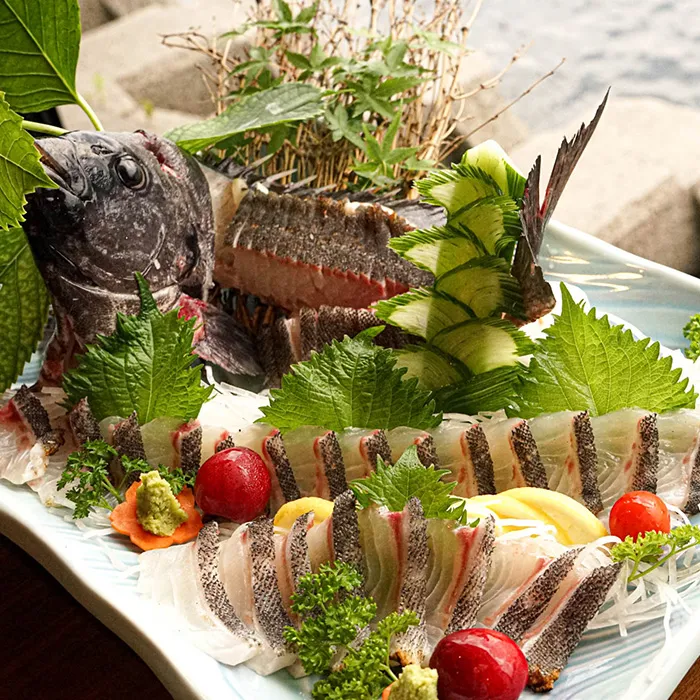 日本料理まつき 活け造りコース食事券