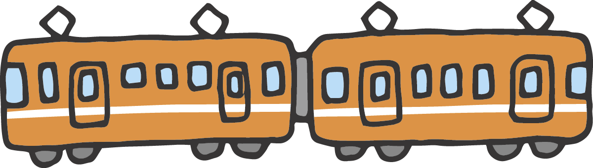 電車のイラスト